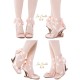 Iris Corolla Demi Ballet Stye Wedge Shoes(Reservation/4 Colours/Full Payment Without Shipping)